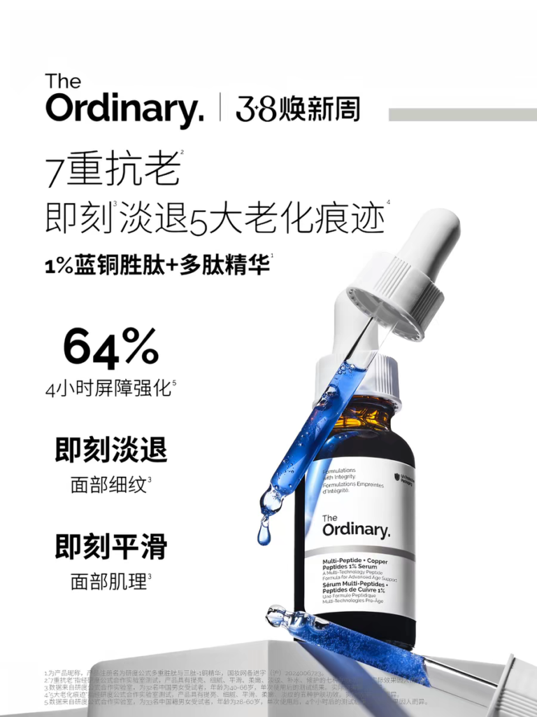 Ordinary Formula 1% Blue Copper Peptide Essence
