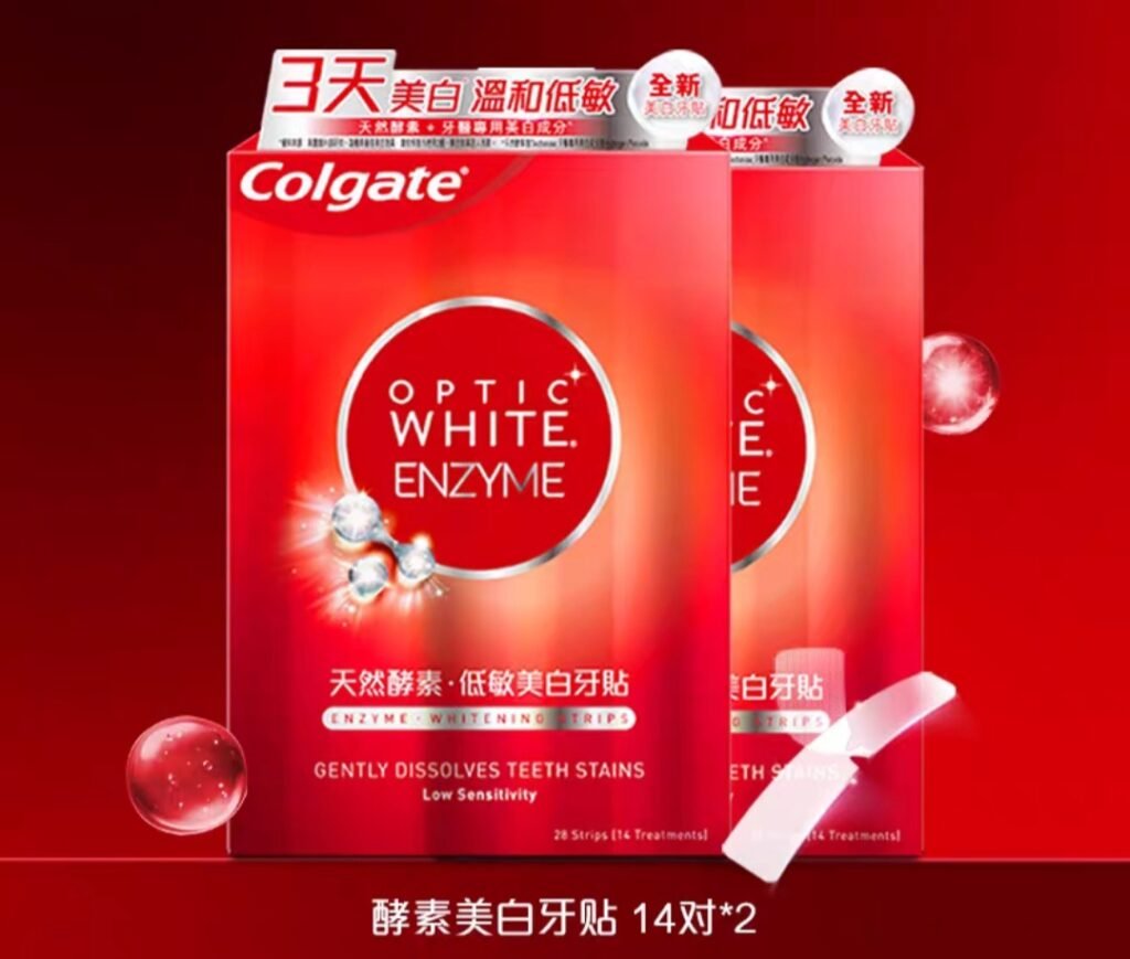 چسپ سفید کننده  کولگیت OPTIC WHITE. ENZYME