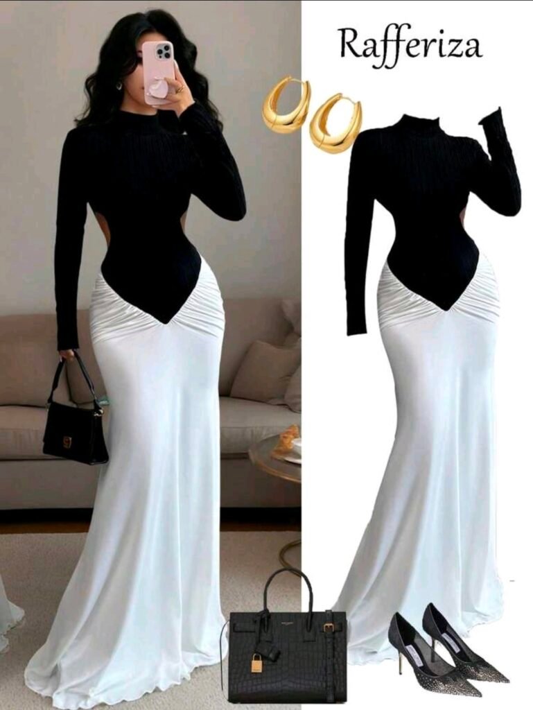 لباس مجلسی شیک و زیبای زنانه پاییزی